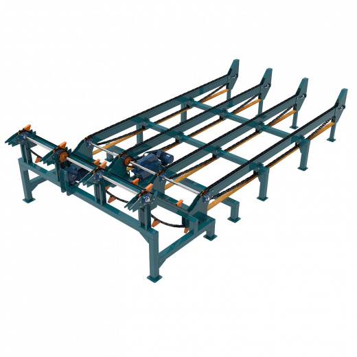 Разобщитель бревна с эстакадой Cronver RL-V (высокий)