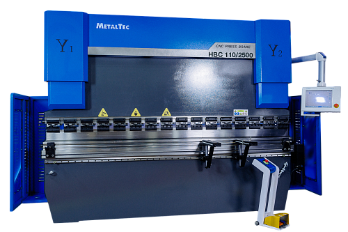 Листогибочный пресс с ЧПУ MetalTec HBС 110/2500 4+1 ЧПУ МТ-15