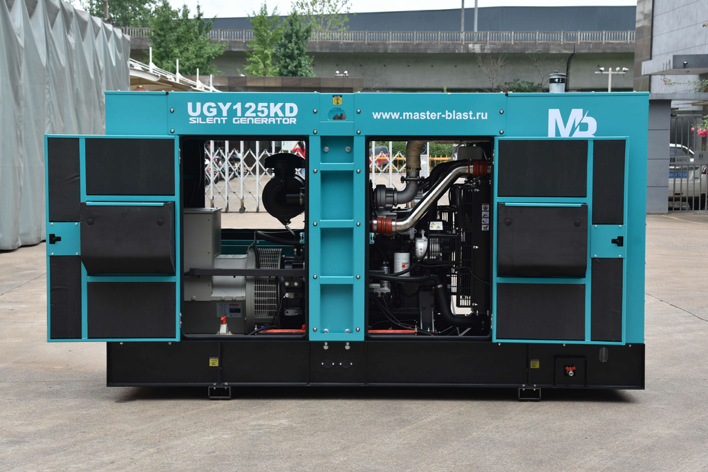 Генератор дизельный - MASTER BLAST UGY125KD3