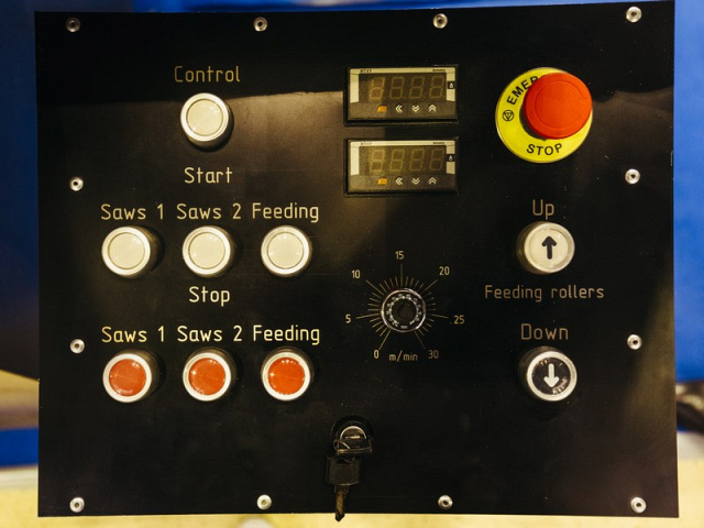 Двухвальный многопильный станок KRAFTER M/DOUBLE 2х75