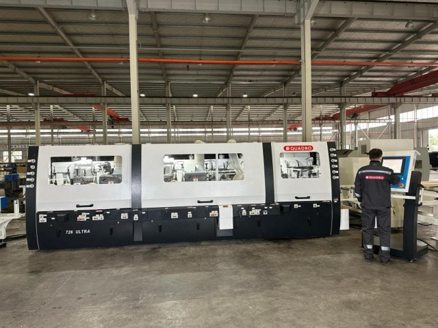 Четырехсторонний продольно-фрезерный станок QUADRO 726 SAW Ultra
