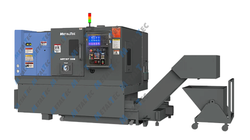 Токарный станок чпу с наклонной станиной MetalTec ARTIST 55M