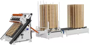 Полуавтоматическая линия сборки поддонов ITALL PALL PALLET MASTER 500