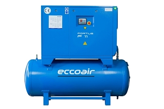 Маслонаполненный винтовой компрессор Eccoair F11 - 10