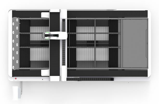 Лазерный станок для резки металла с ЧПУ Bodor F3015 6000W с волоконным лазером IPG
