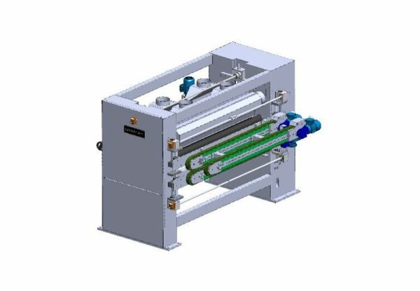 Линия каширования плитных материалов с использованием клеев-расплавов Unimak FLL-PUR