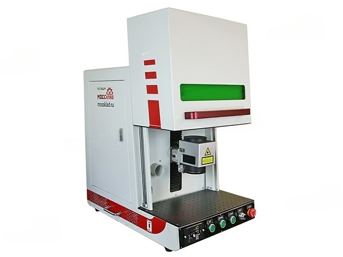 Лазерный маркиратор в защитной кабине 50W (излучатель MAX)