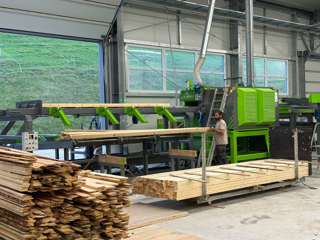 Двухвальный многопильный станок Mebor VC 700/250