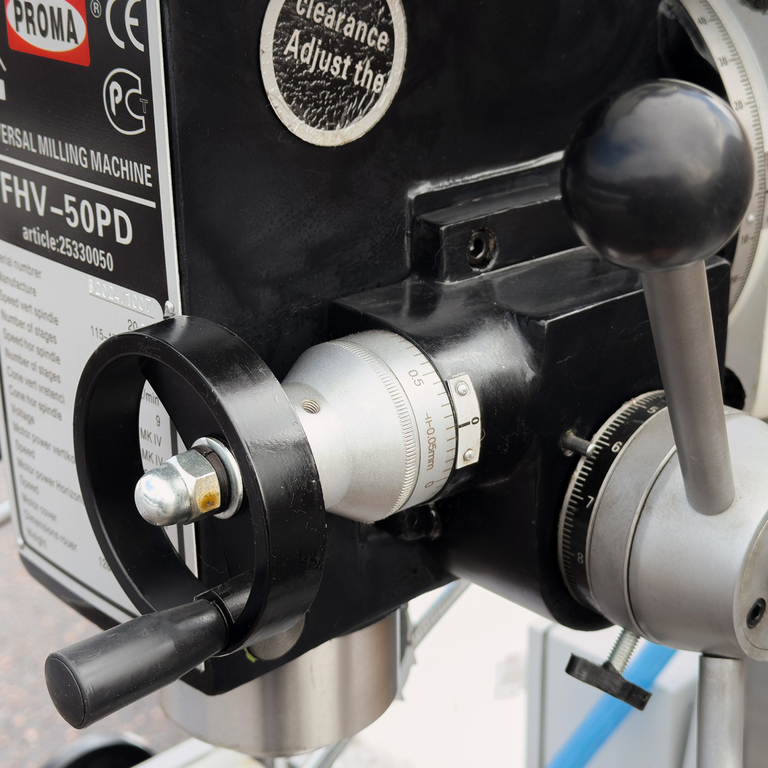 Универсальный фрезерный станок Proma FHV-50PD с УЦИ (25330051)