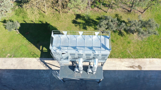 Фильтр рукавный с силосом EcoWood Industrial SP-55