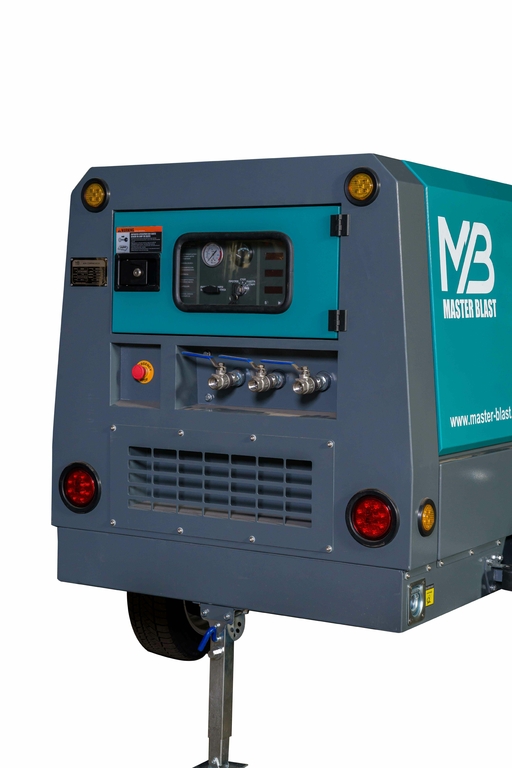 Master Blast MB-185D-7+AC винтовой дизельный компрессор