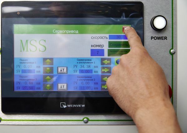 Автоматический кромко-шлифовальный станок KDT S-K2S2J2G1W2-S