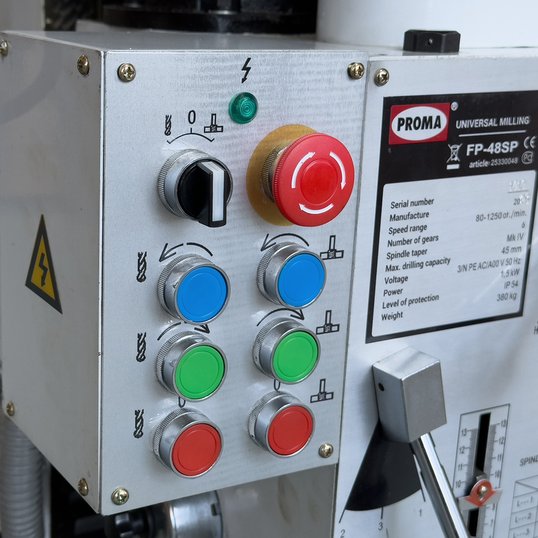 Вертикально-фрезерный станок Proma FP-48SP (25330048)