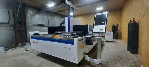 Оптоволоконный лазерный станок для резки металла MetalTec 1530 S (1500W)