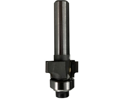 Фреза Delta-Tools концевая для снятия свесов с подшипником 6xD16,7xH8xR1