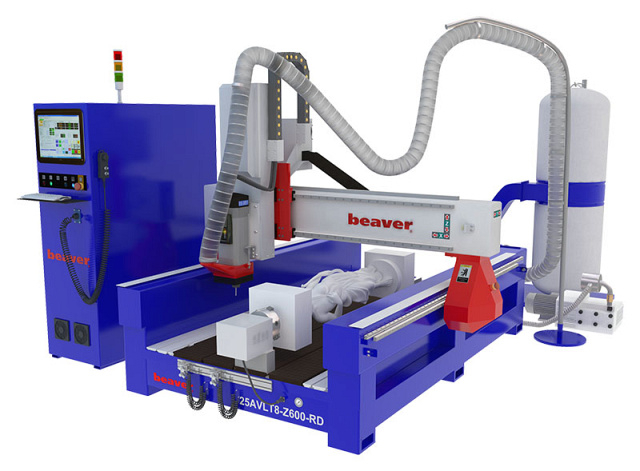 Фрезерный станок с ЧПУ Beaver 25AVLT8-Z600-RD