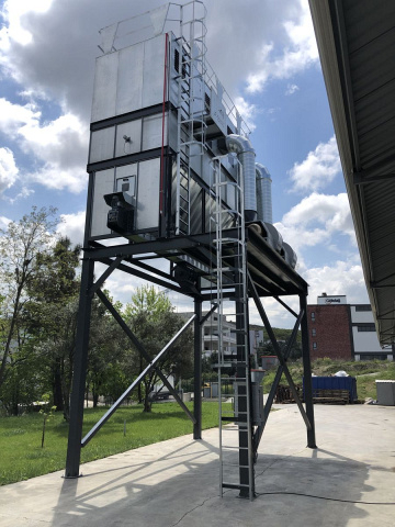 Фильтр рукавный с силосом EcoWood Industrial SP