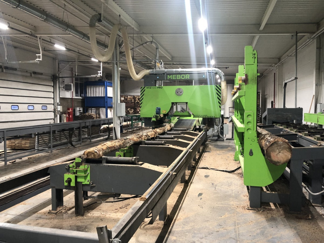 Широколенточная пилорама Mebor HTZ 1100 PRO