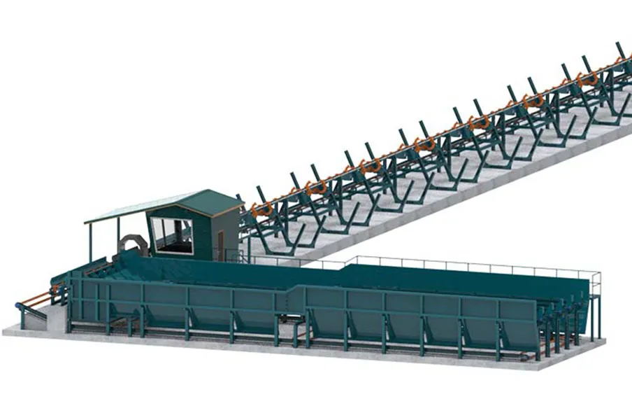 Линия сортировки бревна Cronver LSB 600
