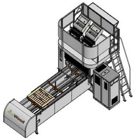 Автоматическая линия для сборки паллет EcoWood Pallet Line 2500 Pallet Line 2500