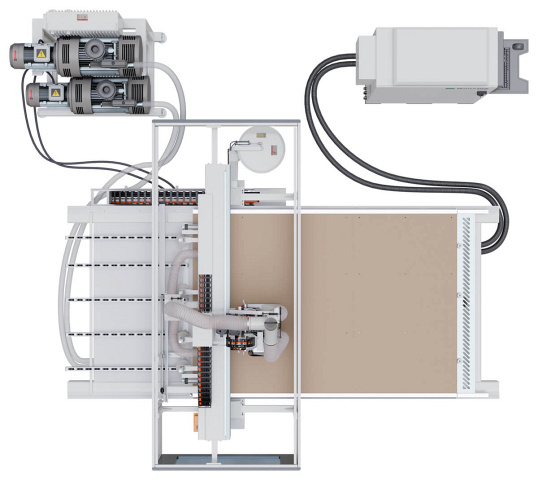 Обрабатывающий центр с ЧПУ Nanxing NCG3021
