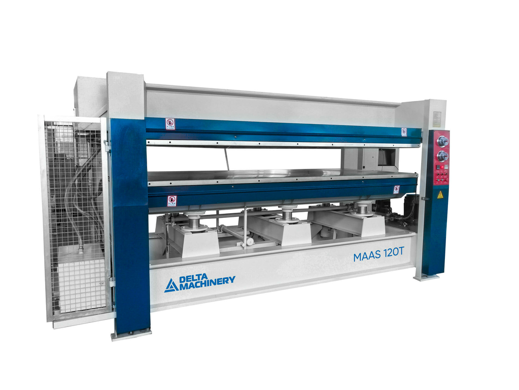 Гидравлический горячий пресс DELTAMACHINERY MAAS 120T-3 (однопролетный)