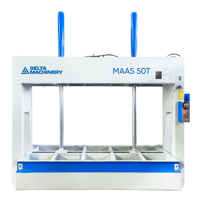Гидравлический холодный пресс DELTAMACHINERY MAAS 50T-2,5