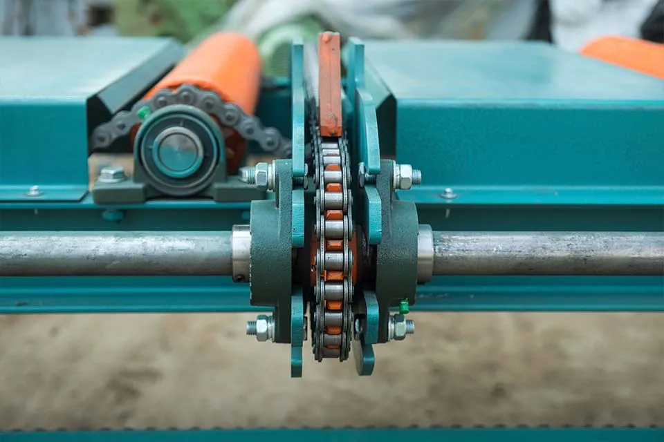 Рольганг с цепным сбросом CRONVER RS-S6