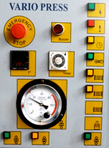 Гидравлический горячий пресс Vario Press 30T-120/2