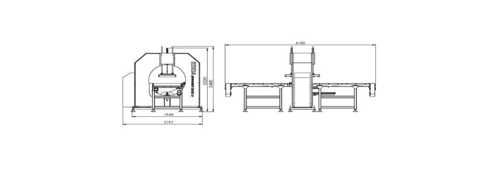 Упаковочный станок в стрейч пленку Spinner 450 S