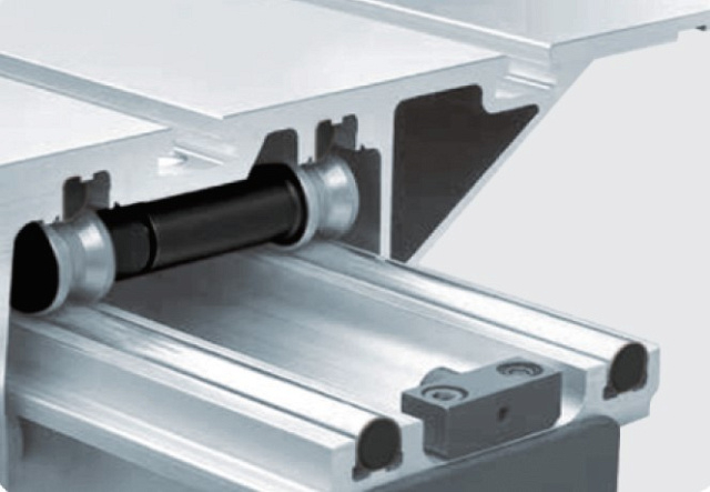 Круглопильный станок с кареткой с электроподъемом пилы SICAR SEGA 315 Maxi