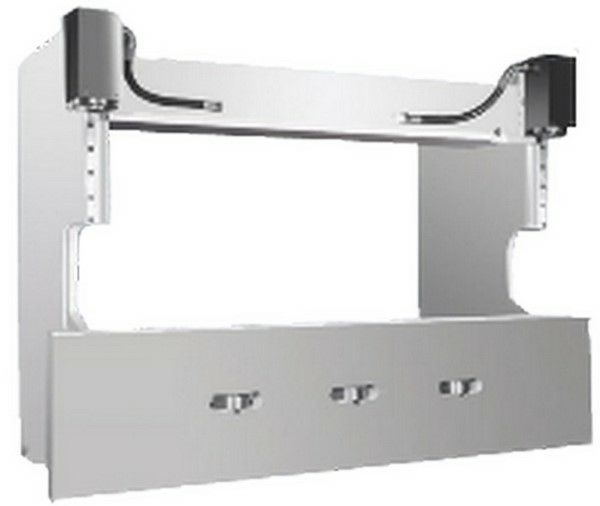 Листогибочный гидравлический пресс MetalTec HBM 160/3200M (E22, инвертор заднего упора)