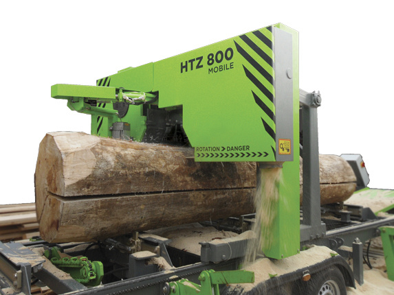Широколенточная пилорама Mebor HTZ 800