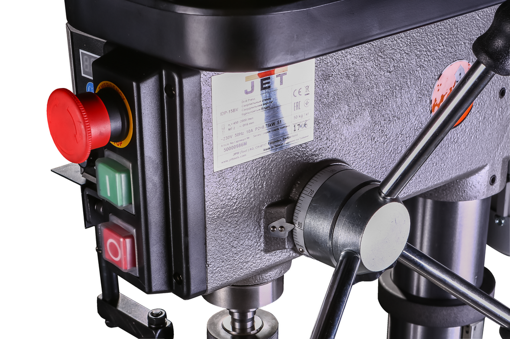 Верлильный настольный станок по металлу Jet IDP-15BV (50000986M)