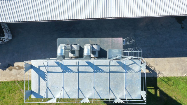 Фильтр рукавный с силосом EcoWood Industrial SP-55