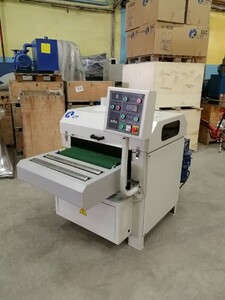 Шлифовальный лепестково-щеточный станок 2-х барабанный для рельефного шлифования Ltt DT630-2 