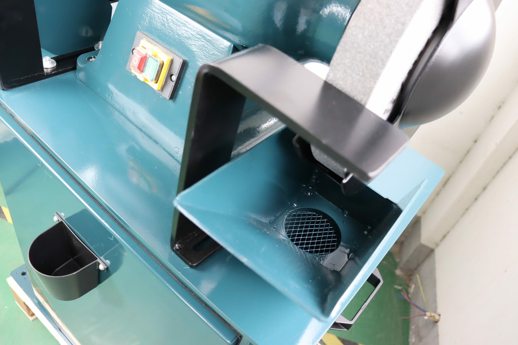 Двухдисковый шлифовальный станок с пылесосом AURA NM-400DC (60250300-1)