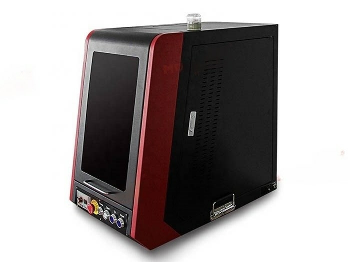 Лазерный маркиратор в защитной кабине 50W (излучатель MAX)