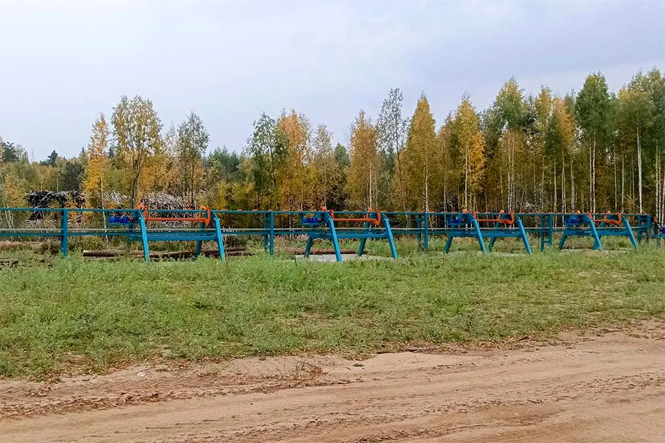 Раскряжевочно - дровокольная линия Cronver DRS 1250