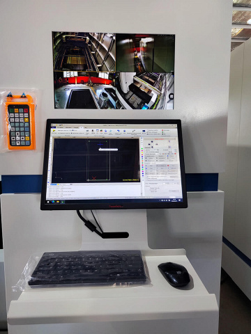 Оптоволоконная установка лазерного раскроя L5