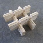 Чашкорезный станок для двойного бруса (минибруса) "Туборд 2.0"