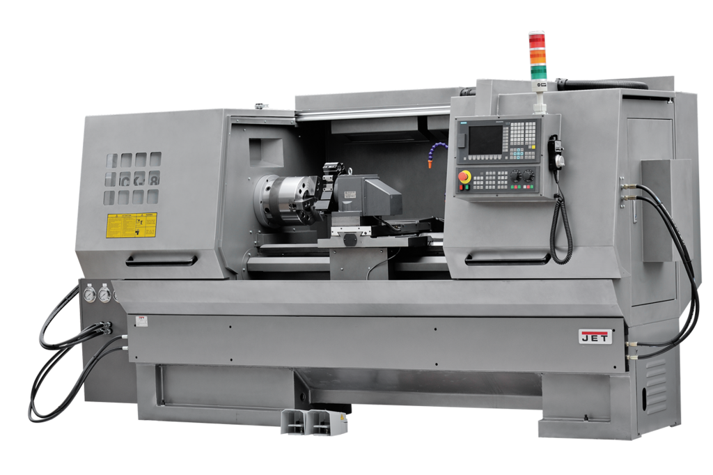 Токарный станок с ЧПУ JET JCK-1640F CNC (Fanuc, гидр. патрон, 6-ти поз. рев. голова)