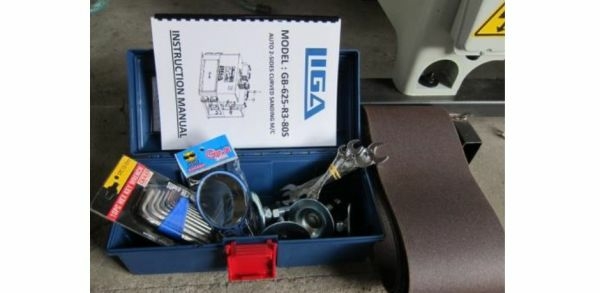 Двухсторонний шлифовальный станок проходного типа LIGA GB-625-R3-80S