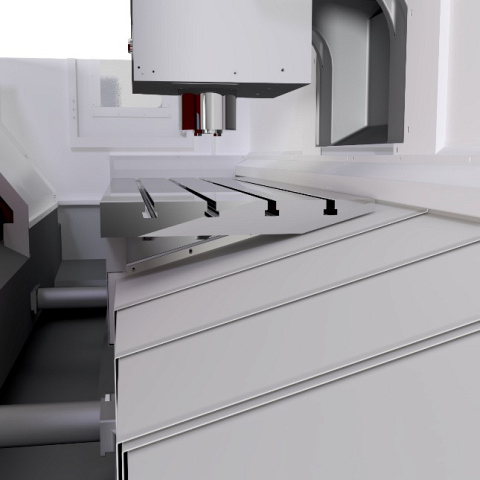 Фрезерный обрабатывающий центр SKM NV5500L