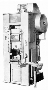 Пресс кривошипно-коленный чеканочный КБ8332