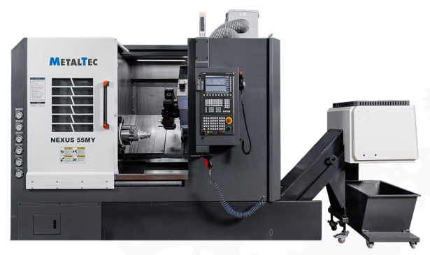 Токарный станок ЧПУ с наклонной станиной MetalTec NEXUS 55MY