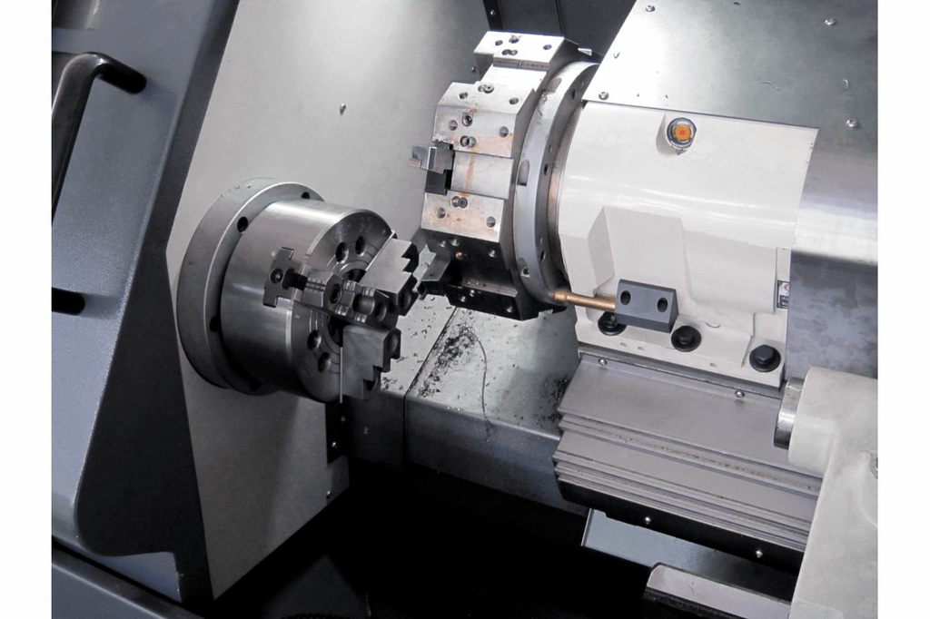 Токарный станок с ЧПУ JET KDCK-25AF CNC (Fanuc 0i, гидрав. патрон, 5000 об/мин, деталеуловитель)