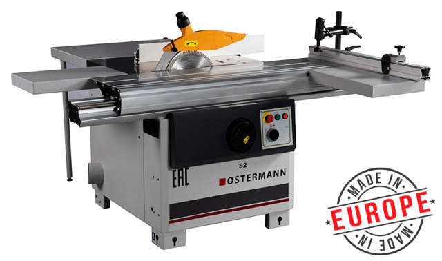 Круглопильный станок с торцовочной кареткой OSTERMANN S2 (каретка 1150 мм)