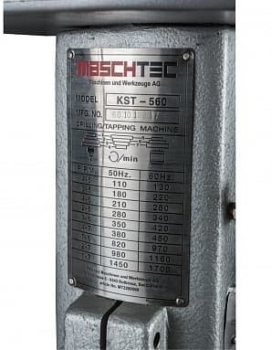 Резьбонарезной станок Jet KST-560 (MT2200560)