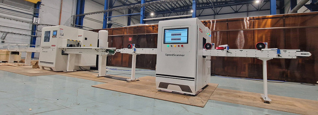 Автоматическая линия сканирования и торцевания QUADRO SpeedLine